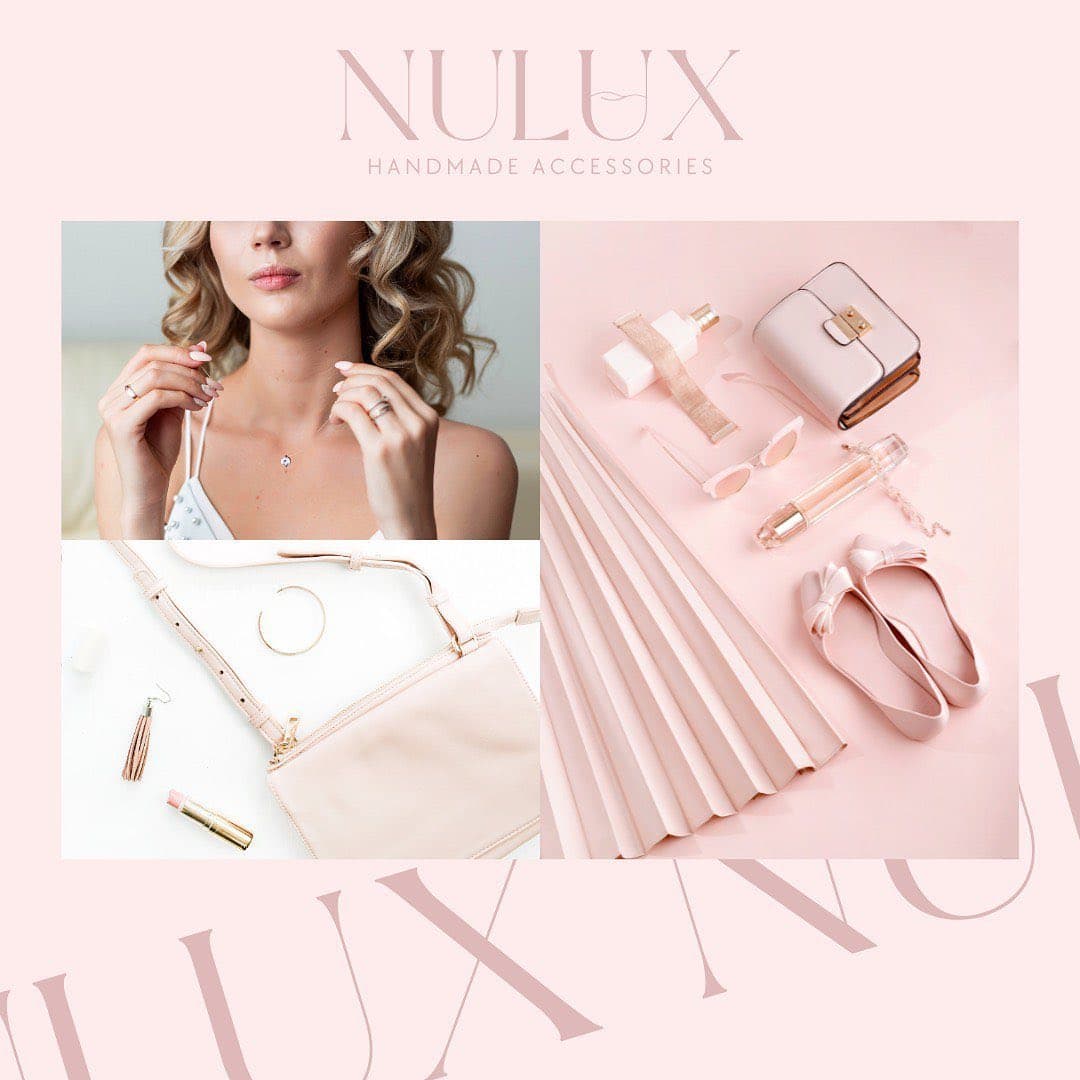 Branding y diseño gráfico para Nulux Handmade Accessories por Elece Branding